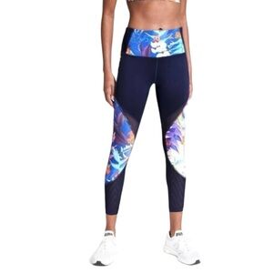 Athleta Tropical Precision High Rise 7/8 Tights Leggings Pants size Medium